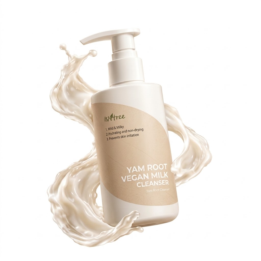 Isntree Yam Root Vegan Milk Cleanser (220ml)