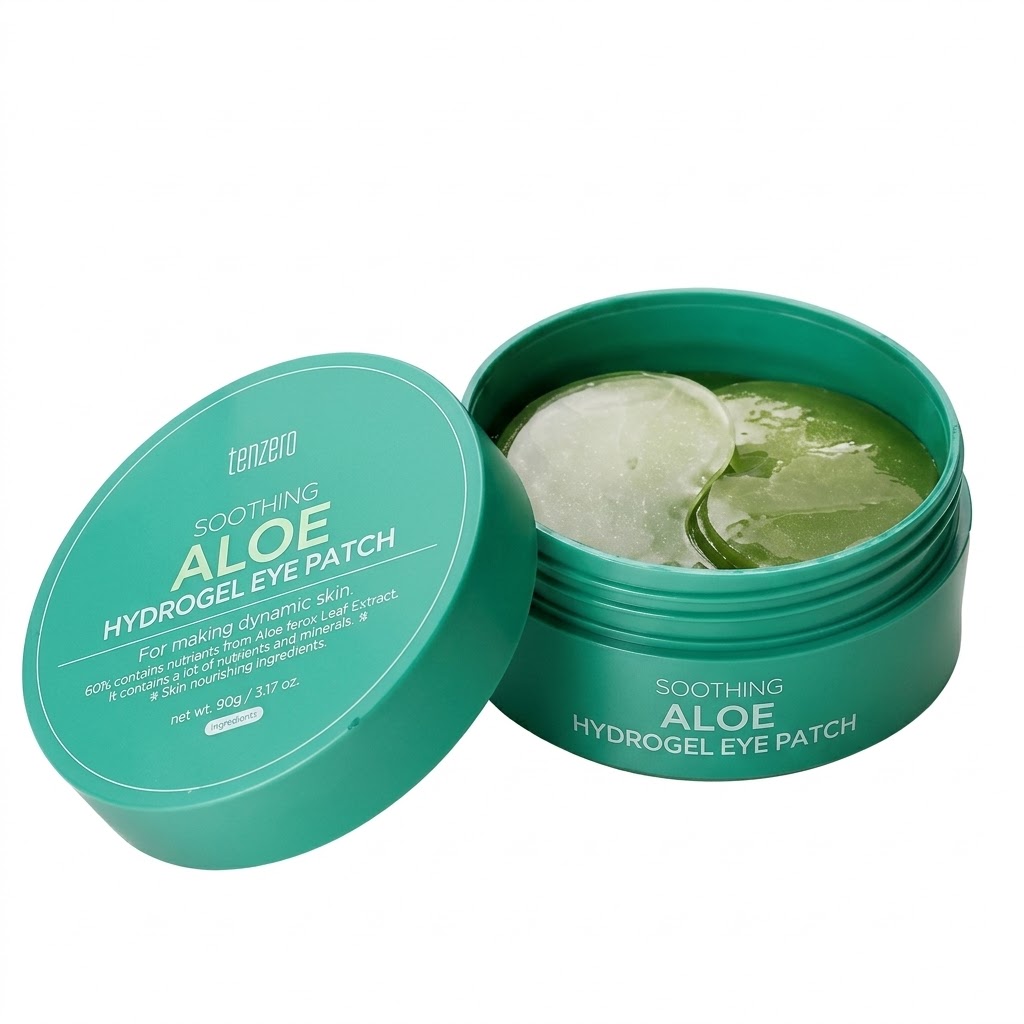 Tenzero Soothing Aloe Hydrogel Eye Patch - 90g (60 Sheets)