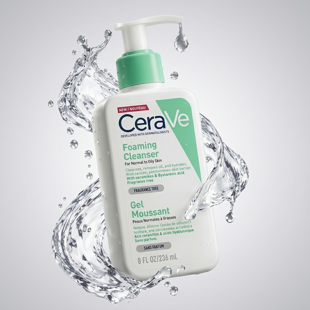 CeraVe Foaming Cleanser - 236ml / 8 FL OZ