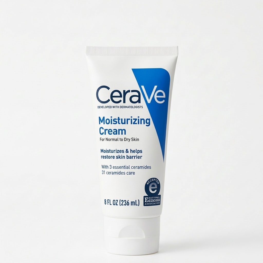 CeraVe Moisturizing Cream for Normal to Very Dry Skin - 236ml / 8 FL OZ (Tube)
