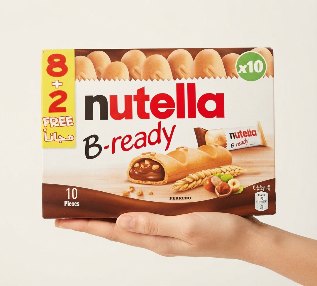 Nutella B-Ready Wafer Filled with Nutella 10pcs Box