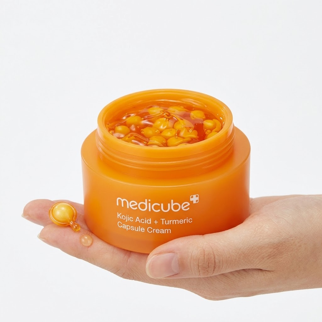 Medicube Kojic Acid Turmeric Vita Capsule Cream - 53g / 1.86 oz