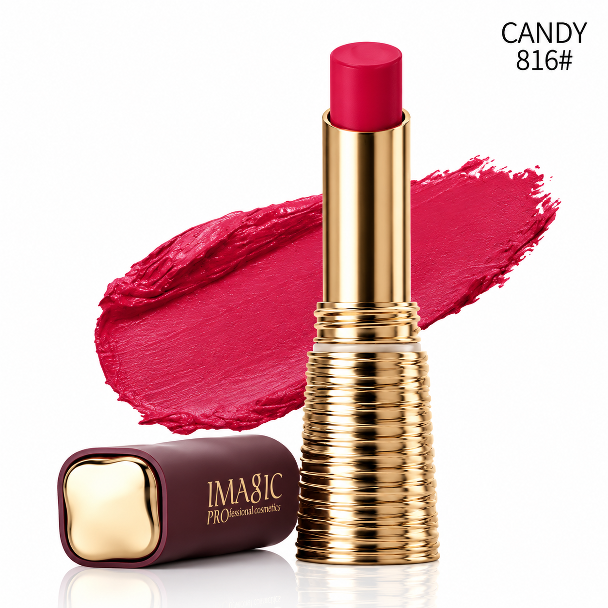 IMAGIC Professional Cosmetics Matte Lipstick - WINE 818#