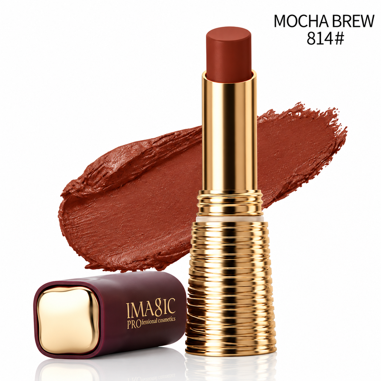 IMAGIC Professional Cosmetics Matte Lipstick - WINE 818#