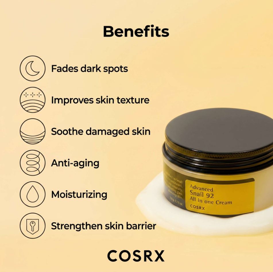Cosrx Advanced Snail 92 All In One Cream - 100g