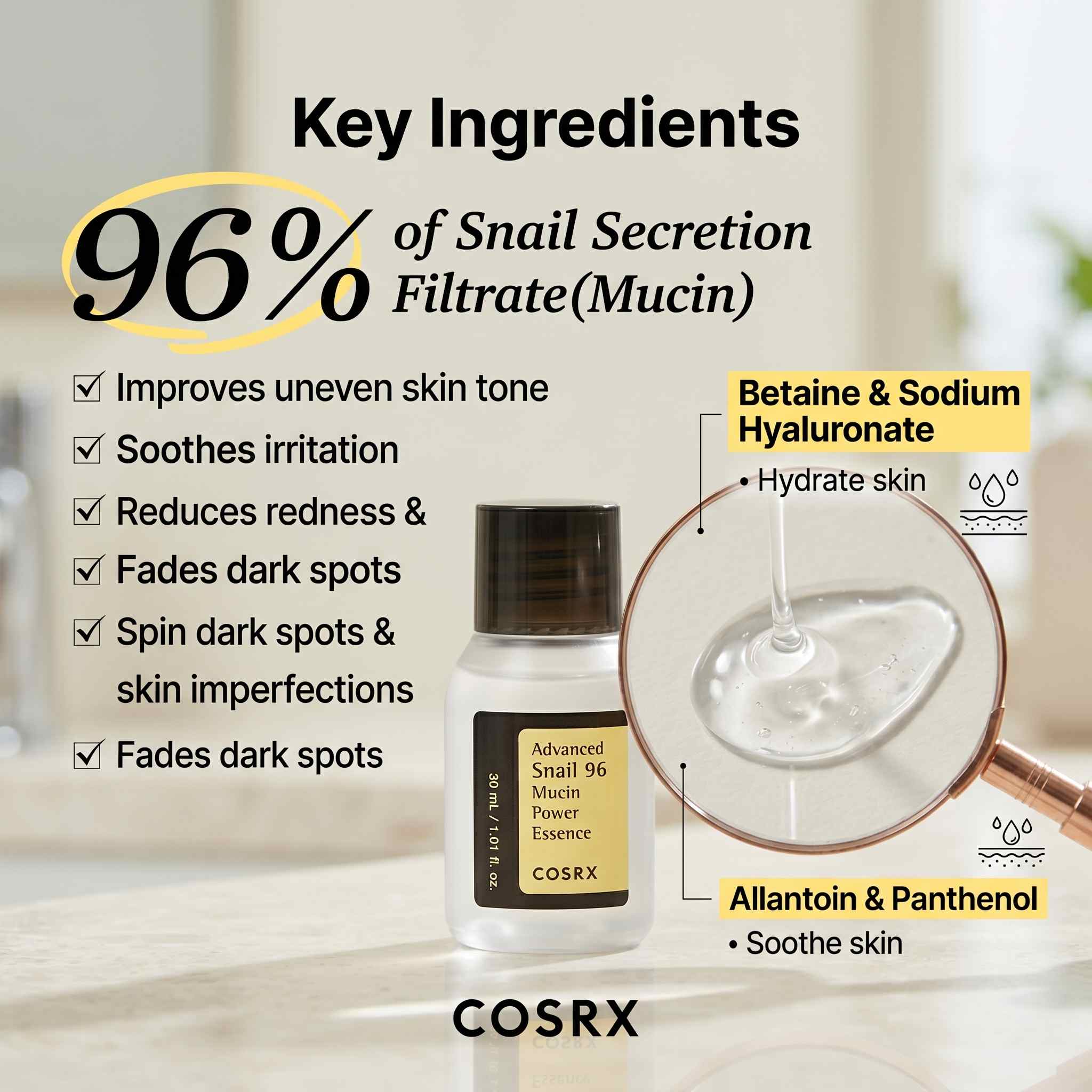 Cosrx Advanced Snail 96 Mucin Power Essence - 30ml