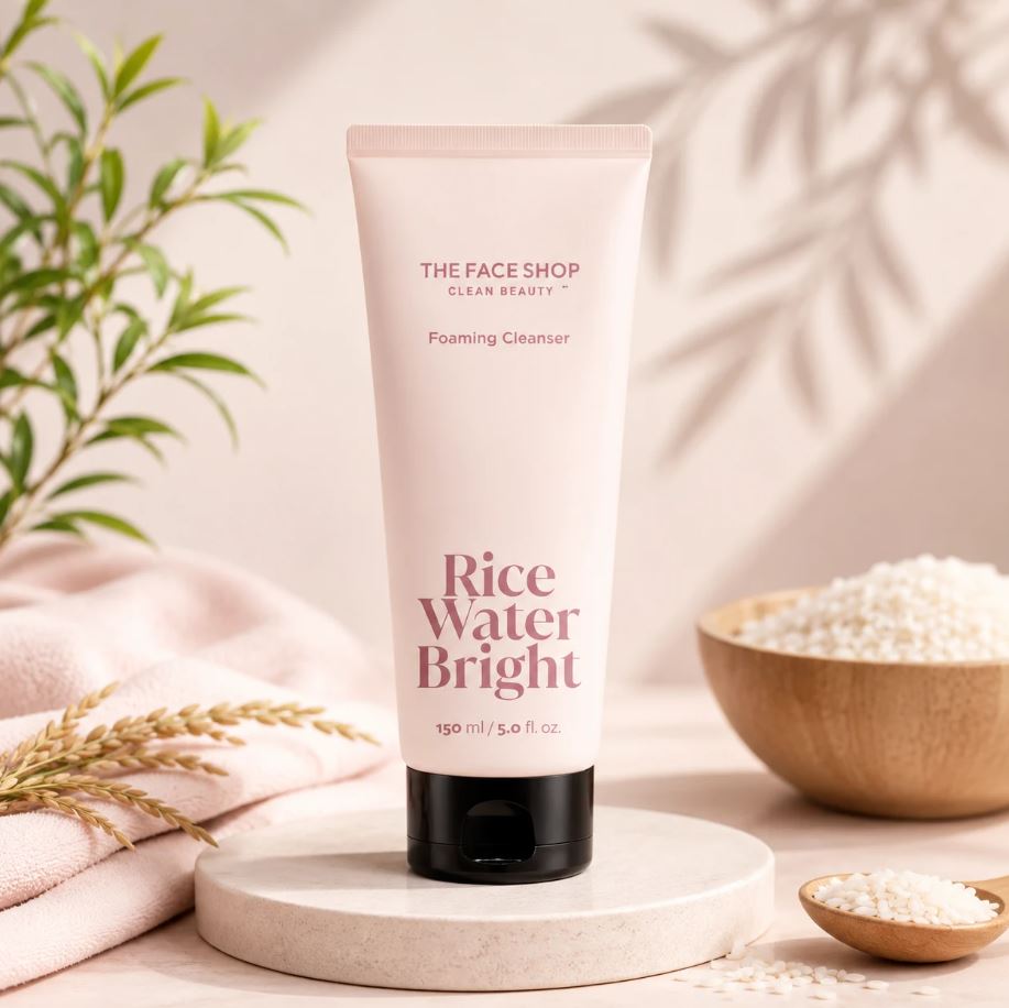 The Face Shop Rice Water Bright Cleansing Foam - 150ml